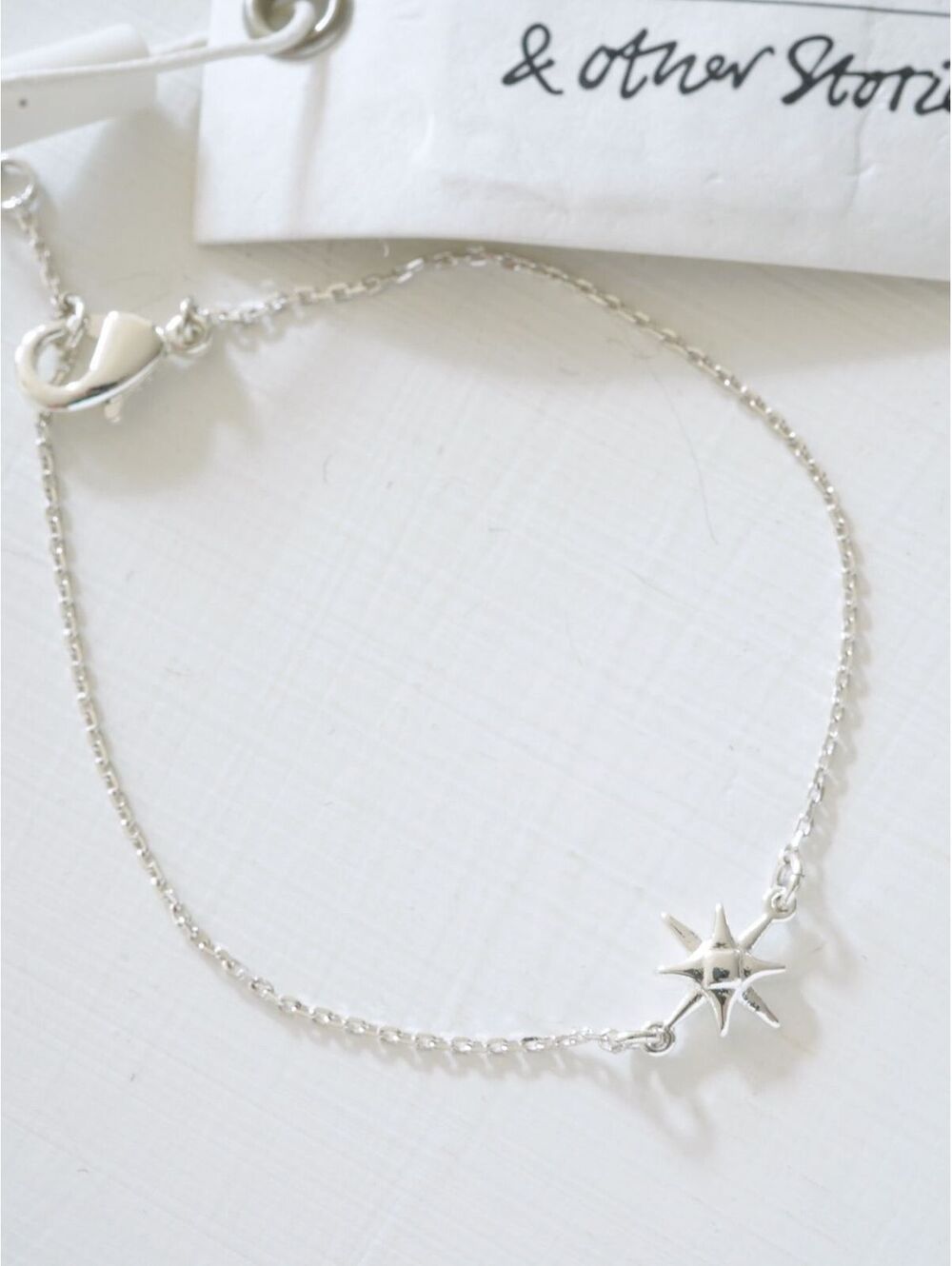 & Other Stories Silver Star Bracelet